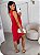 Vestido Assimetrico Angelica Vermelho - Imagem 2
