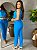 Conjunto Calca e Cropped Heloisa Azul Capri - Imagem 3