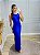 Vestido Longuete Laura Azul Bic - Imagem 1