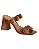 Tamanco Vizzano Fivela Spikes Salto Bloco Feminino Chocolate 6464126 - Imagem 1