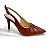 Scarpin Slingback Feminino Marrom Mariotta 702420 - Imagem 1