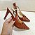 Scarpin Slingback Feminino Marrom Mariotta 702420 - Imagem 2