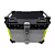 Baú 55L  Aluminio Prata Bauleto Bagageiro Universal Com suporte - Imagem 5