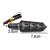 Par Pisca Led Universal Moto Sequencial E Lanterna Carbono - Imagem 2