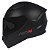 Capacete Para Moto Integral Asx City Preto Fosco Tamanho - Imagem 5
