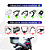 Baú 65L  Aluminio Prata Bauleto Bagageiro Universal  2 capacetes Com suporte - Imagem 8