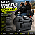 Baú Bauleto Plastico Abs Traseiro 45l Universal Preto Preto - Imagem 2