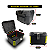 Baú Bauleto Plastico Abs Traseiro 45l Universal Preto Preto - Imagem 8