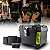 Baú Bauleto Plastico Abs Traseiro 45l Universal Preto Preto - Imagem 3