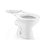 Assento Sanitário Poliester Classica Cinza Prata para vaso Celite - Imagem 3