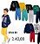 CONJUNTO MOLETOM MASC. E FEM. 10 AO 16 ANOS - Imagem 1