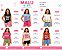 KIT 10 CONJUNTOS FEM. 10 AO 16 ANOS - Imagem 1