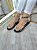 Papete Cruzada com Cordão de Strass Colorido e Palmilha em Napa Preta - Pumb SHoes - Imagem 1