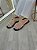Rasteira de Cravo com Palmilha preta e Strass prata - Pumb Shoes - Imagem 1
