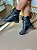 Bota Coturno Feminina Preta com Tachas e Fivela- 458/25 - Imagem 2