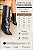 Bota 2 em 1 Elegance Preta Cano Removível Salto Dourado- 28/26 - Imagem 3