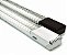 Luminária aletada 2X9,9W (total 19,8W) 6500K branco frio bivolt (calha disponível somente na cor branca) - Imagem 2