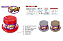 Comedouro Alto Super Cat 200ml - Vermelho - Imagem 2
