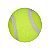 Bola Tenis Padrão Tam. PP - LCM - 1 unidade - Imagem 1