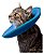 Colar Soft Ultraleve Gatos - Petroleo/Turquesa - Tam. M - Imagem 1