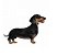 Adesivo Alto Relevo Dachshund - Imagem 1