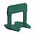 Espaçador Nivelador Piso Porcelanato Eco Cortag 2 mm 500 un. Verde - Imagem 1