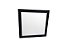 Painel Led Quadrado Embutir 24W 4000K Borda Preta Opus 82079 - Imagem 3