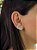 Brinco Zircônias Karla - earcuff para Noiva com zircônias - Imagem 2