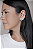 Brinco Zircônias Karla - earcuff para Noiva com zircônias - Imagem 7