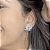 Brinco Noiva Kimberly - Earcuff cravejado em zircônias - Imagem 5