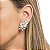 Brinco Noiva Kimberly - Earcuff cravejado em zircônias - Imagem 2