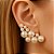 Brinco earcuff pérolas Noiva Jasmin - Imagem 1