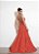 Vestido Kelly - vestido de festa longo com alça regulável e botões encapados - Imagem 1