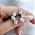 Brinco Noiva Romana - earcuff zircônias prateado - Imagem 2