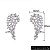 Brinco Noiva Angel - earcuff com zircônias em navetas - Imagem 6