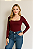 Blusa manga comprida e decote quadrado - Imagem 3
