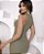 Vestido Karol - vestido midi regata com tecido canelado ribana - Imagem 4