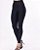 Calça legging flanelada peluciada térmica Preta - Imagem 6