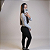 Calça legging flanelada peluciada térmica Preta - Imagem 5