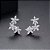 Brinco earcuff flores em zircônias - Imagem 11