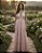 Vestido longo alças ajustaveis fluido - Imagem 2