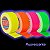KIT 4 rls Fita Tecido Gaffer Tape Tesa 48mmX25m Fluorescente - Imagem 2