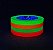 KIT 4 rls Fita Tecido Gaffer Tape Tesa 12mmX25m Fluorescente - Imagem 2