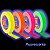 KIT 4 rls Fita Tecido Gaffer Tape Tesa 24mmX25m Fluorescente - Imagem 2
