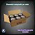 Kit Com 12 Unidades de Fita Crepe 720 19mmX50m Preta - Imagem 1