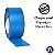 Kit Com 12 Unidades Fita Crepe Azul Claro 50mmX50m - Imagem 1