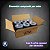 Kit Com 12 Unidades Fita Crepe Azul Claro 50mmX50m - Imagem 1