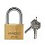 Cadeado Pado LT-20mm Dourado com 2 Chaves - Imagem 1