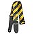 Correia Basso Poliester SF 355 Pop Art Listras Amarelo Preto - Imagem 1