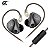 Fone de Ouvido KZ Castor Cinza Com Mic - Imagem 1